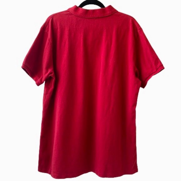 Polo Ralph Lauren USA Red Golf Shirt Embroidered Big Pony - Picture 6 of 13
